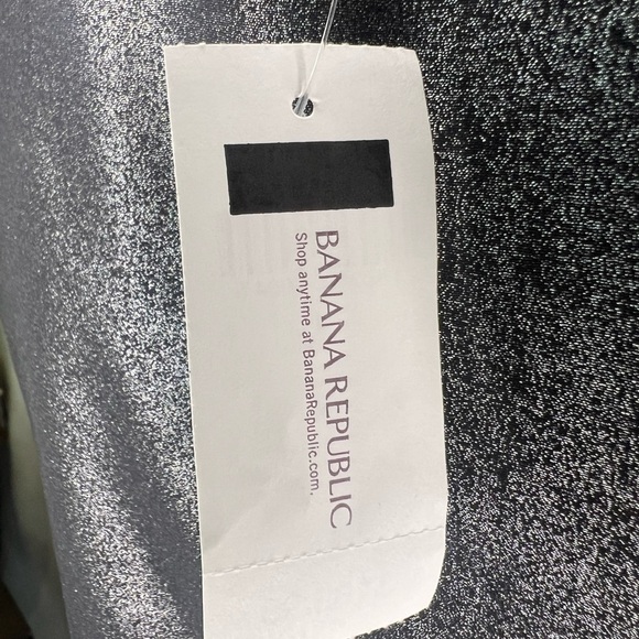 Banana Republic | NWT Ruffled Sleeveless Gray Dress for Women Size 4 Small - Picture 16 of 16